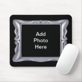 シルバファンシーーの枠に写真を追加 マウスパッド (マウス)