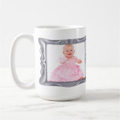 シルバファンシーーの枠に写真を追加 マグカップ (左)