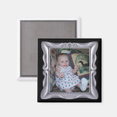 シルバファンシーーの枠に写真を追加 マグネット (正面/裏面)