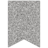 シルバフェイクーグリッター。 バンティングフラッグ (第3の旗)