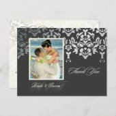 シルバフェイクーダマスクレースありがとう写真/DIYカラー ポストカード (正面/裏面)