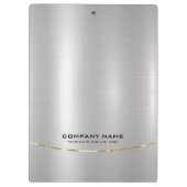 シルバミニマルーフェイクの背景 クリップボード (裏面)