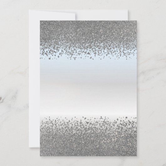 シルバモダンーカッコいいダイアモンズキンセアニラ 招待状 (裏面)