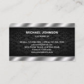 シルバモダンー・パドロック・ロックスミス 名刺 (裏面)