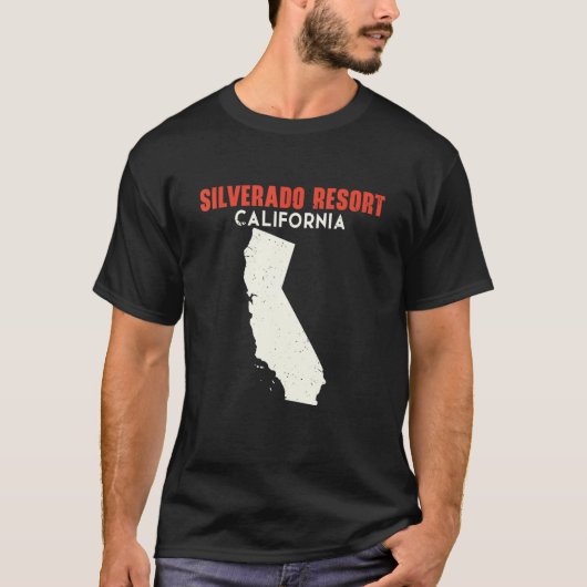 シルバラドリゾートカリフォルニアUSA州アメリカトラブ Tシャツ (正面)