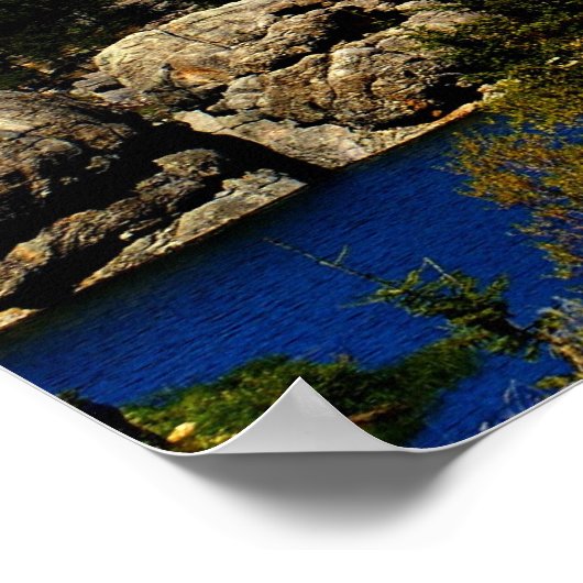 シルバンレイクカスター州パークポスター ポスター (角)