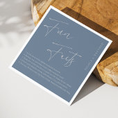 シルバーおもしろいパーソナライズされたファクト結婚ズ・ナプキン スタンダードカクテルナプキン