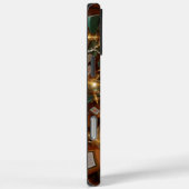 シルバーおよび金ゴールドデザインパタムーン Case-Mate iPhoneケース (裏面 / 右)