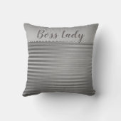 シルバーお洒落ボスレディ クッション (裏面)