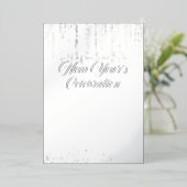 シルバーが新年の祝賀会の招待を台無しにした 箔シーズンカード (立ち正面)