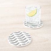 シルバーこうもりハロウィンコースター コースター (側面)