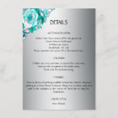 シルバーとアクアバラ結婚ズの詳細 エンクロージャーカード (正面)