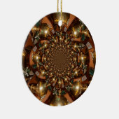 シルバーとゴールドエレガントな茶文化 – ヴィンテージサモフ セラミックオーナメント (右)