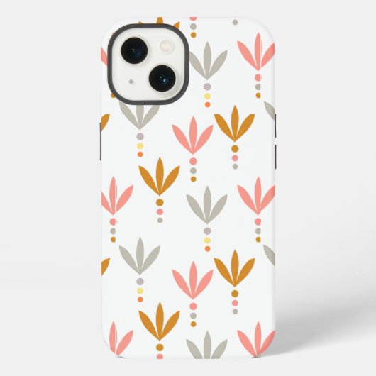 シルバーとゴールド iPhoneケース (裏面)