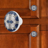 シルバーとサピール セラミックノブ