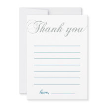 シルバーとティール（緑がかった色） |男のモダン子パーティーありがとう