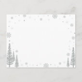 シルバーとピンク |家族の伝統ベビーシャワーゲーム アドバイスカード (裏面)