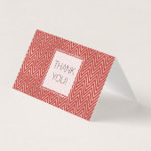 シルバーと赤シェブロンのストライプお願い (正面)