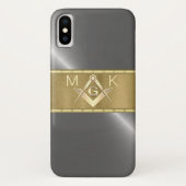 シルバーと金ゴールドの象徴 Case-Mate iPhoneケース (裏面)