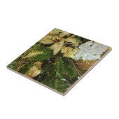 シルバーと金ゴールドクリスマスツリーIIホリデイ タイル (側面)