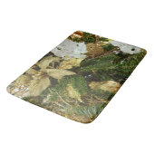 シルバーと金ゴールドクリスマスツリーIIホリデイ バスマット (アングル)