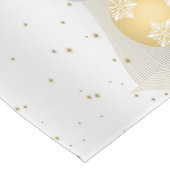 シルバーと金ゴールド ショートテーブルランナー (コーナー)