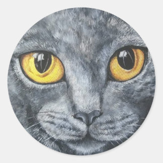 シルバーと金ゴールド ラウンドシール