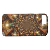 シルバーと金ゴールド Case-Mate iPhoneケース (裏面(横))