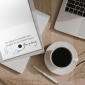 シルバーのお客様に感謝 サンキューカード