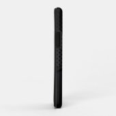 シルバーのダイナミック・ライン・アクセントを持つメタリック・マッシュ Case-Mate iPhoneケース (裏面/右)