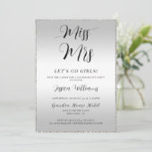 シルバーの独身最後の夜 招待状 (スタンド正面)