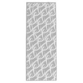 シルバーの結婚式で、共に歩む絆の象徴を個性化しよう ワインギフトバッグ (裏面)