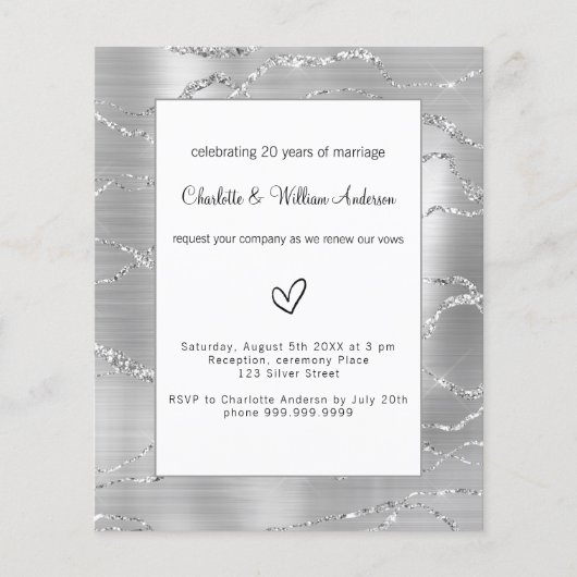 シルバーの誓結婚い更新の予算案 (正面)