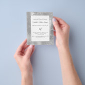 シルバーの誓結婚い更新の予算案 チラシ (手)