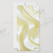 シルバーまたは金ゴールドの抽象芸術の花 – シルク&アート (裏面)