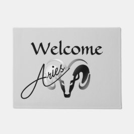 シルバーアイリーズザラム〔占星術の〕十二宮図 ドアマット