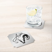 シルバーアイリーズザラム〔占星術の〕十二宮図 ペーパーコースター (インサイチュ)