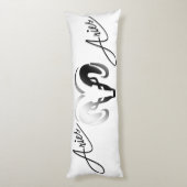 シルバーアイリーズザラム〔占星術の〕十二宮図 ボディピロー (裏面 (縦))