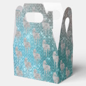 シルバーアクアスパークルユニコーン フェイバーボックス (オープン)