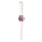 シルバーアップルレースAIアート 腕時計 (ストラップ)