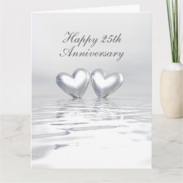 シルバーアニバーサバーズハート カード