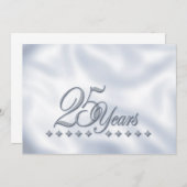 シルバーアニバーサバーズ招待状 招待状 (正面/裏面)