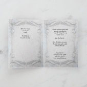 シルバーアニバーサバーズ – トールフォトウィンドウ 招待状 (内部)