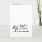 シルバーアニバーサバーズ – ワイド写真窓 招待状 (裏面)