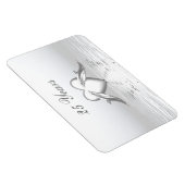 シルバーアニバーサリードルフィンズ&ハート マグネット (右側)