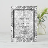 シルバーアニバーサリー パーティー招待状 招待状 (スタンド正面)