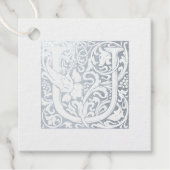 シルバーアニバーライトレターUモノグラム フェイバータグ (正面)