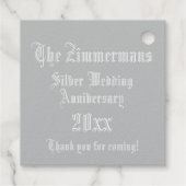 シルバーアニバーライトレターZモノグラム フェイバータグ (裏面)