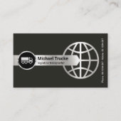 シルバーアロードグ縁どローバル物流 名刺 (正面)