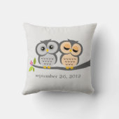 シルバーアンドオレンジオールズカスタム装飾用クッション クッション (裏面)